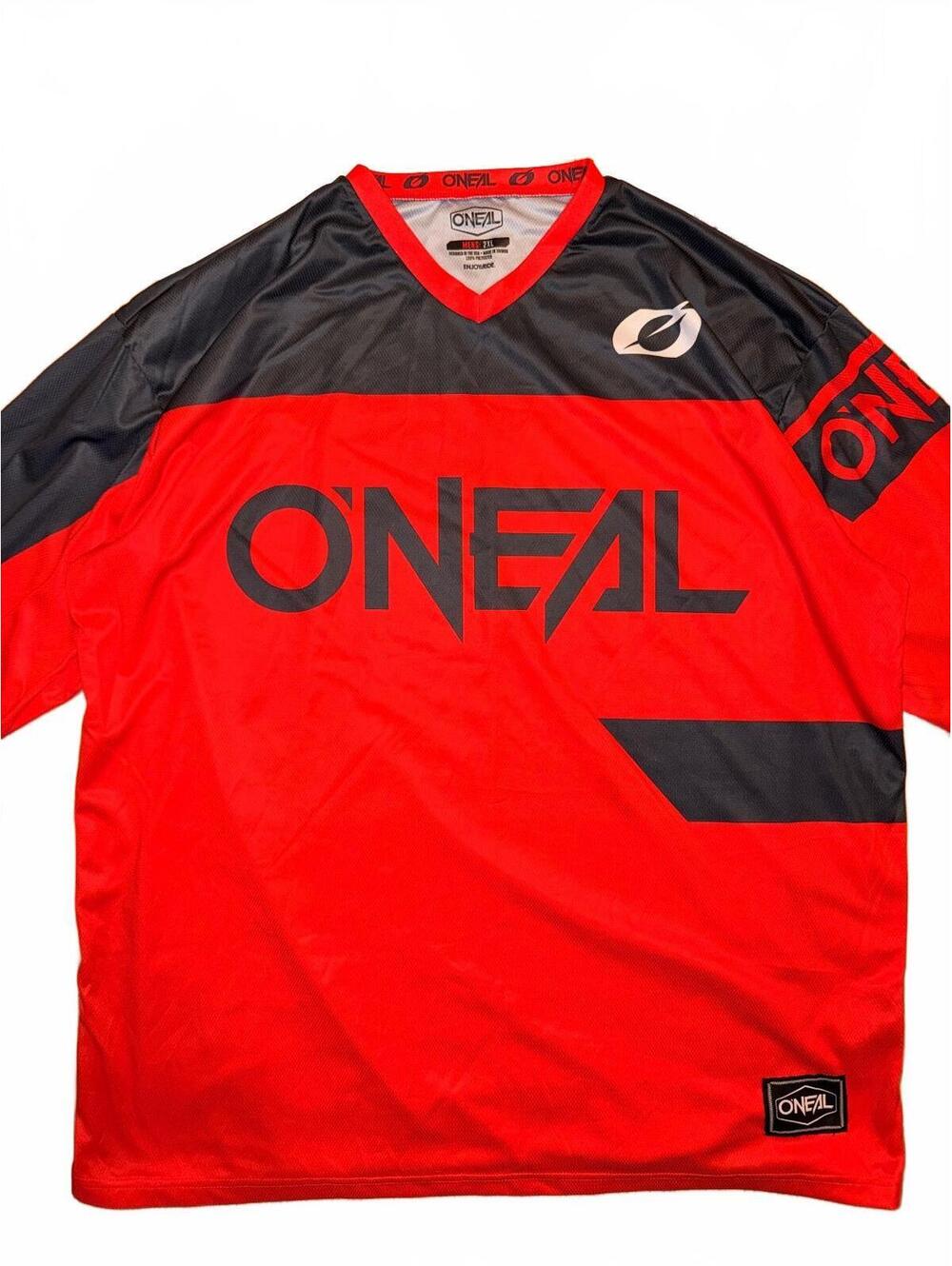 O'Neal Element Jersey MTB Motocross Long Sleeve Red Black Size XXL